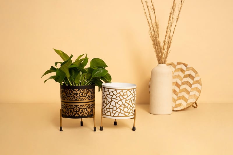 Repurposed Garden Planters
